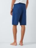 John Lewis Cotton Cashmere Lounge Shorts, Blue Navy