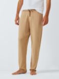 John Lewis Cotton Cashmere Lounge Trousers, Natural Sand