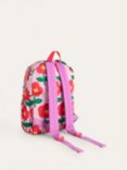Mini Boden Kids' Flower Print Backpack, Pink