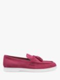 Hotter River Suede Loafers, Bright Pink