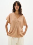 InWear Rinda V-Neck Top, Toffee