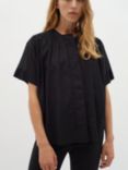 InWear Balwina Pleat Top, Black