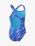 Speedo Kids' Hyperbloom Medalist Swimsuit, Cobalt