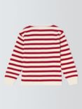 Armor Lux Kids' Stripe Jumper, Nature/Braise