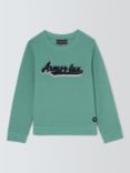 Armor Lux Kids' Cotton Logo Sweatshirt, Infini