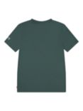 Levi's Kids' Organic Cotton Monogram T-Shirt, Bistro Green