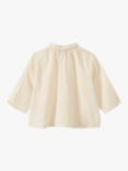 Caramel Baby Aloe Cotton Shirt, Off White