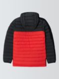 Columbia Kids' Powder Lite II Puffer Jacket, Black/Red