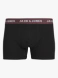 Jack & Jones Kids' Cotton Blend Trunks, Pack of 5, Black