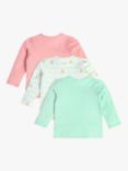 Mini Cuddles Baby Bunny & Friends Cotton Long Sleeve Tops, Pack of 3, Multi