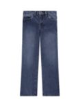 Levi's Kids' Wide Leg Destruction Jeans, Blue Denim