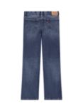 Levi's Kids' Wide Leg Destruction Jeans, Blue Denim