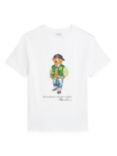 Ralph Lauren Kids' Short Sleeve T-Shirt, Bear White