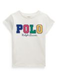 Polo Ralph Lauren Kids' Logo T-Shirt, Deckwash White