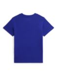 Polo Ralph Lauren Kids' Cotton T-Shirt, Classic Azure