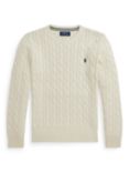 Ralph Lauren Kids' Cotton Cable Knit Jumper