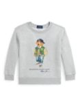 Ralph Lauren Kids' Bear Sweatshirt, Andover Heather