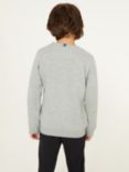 Ted Baker Kids' Cotton Crew Neck Sweatshirt, Grey