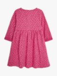 JoJo Maman Bébé Baby Unicorn Appliqué Dress, Fuchsia