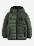 Ted Baker Kids' Mid Padded Coat, Khaki