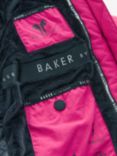 Ted Baker Kids' Padded Longline Coat, Pink