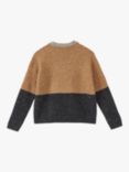 Caramel Kids' Dena Alpaca & Merino Wool Blend Jumper, Charcoal