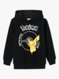 Pokémon Kids' Pikachu Hoodie, Black
