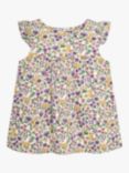 JoJo Maman Bébé Baby Autumn Floral Cord Dress & Bodysuit Set, Lilac