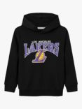 NAME IT Kids' LA Lakers Hoodie, Black