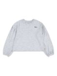 Levi's Kids' Hacci Stripe Knit, Grey Heather