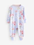 Ted Baker Baby Blossom Cotton Sleepsuits, Pack of 3, Multi