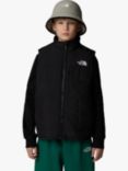 The North Face Kids' Reversible Shasta Vest Gilet, Black