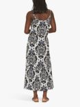 Sisters Point Islea Abstract Print Dress, Cream/Black