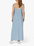 Sisters Point Osa Denim Dress, Light Blue Wash