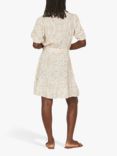 Sisters Point Uloa Puff Sleeve Dress, Cream/Powder