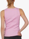 Sisters Point Eike Slim Fit Rib Top, Soft Pink