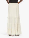 Sisters Point Inza Frill Maxi Skirt, Cream