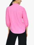 Sisters Point Emia Textured Frill Collar Shirt, Pink