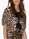 Sisters Point Nell Leopard Print Top, Multi