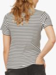 Sisters Point Eike Stripe T-Shirt, Cream/Black