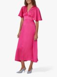 Sisters Point Gisela Satin Maxi Dress, Pink