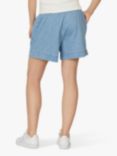 Sisters Point N.osa Cotton Shorts, Light Blue Wash