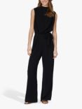 Sisters Point Guto Wrap Back Jumpsuit, Black