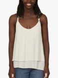 Sisters Point Inza Layered Cami, Cream