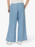 Sisters Point Osa Wide Leg Jeans, Light Blue Wash