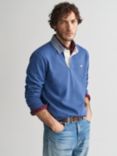 GANT Heavy Rugby Shirt, Vintage Blue