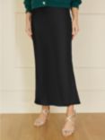 Yumi Satin Midi Skirt