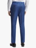 Ted Baker Regular Fit Sharkskin Suit Trousers, Cobalt