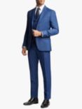 Ted Baker Slim Fit Sharkskin Weave Suit Jacket, Cobalt