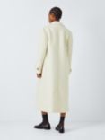 John Lewis ANYDAY Double Breasted Boucle Coat, Cream